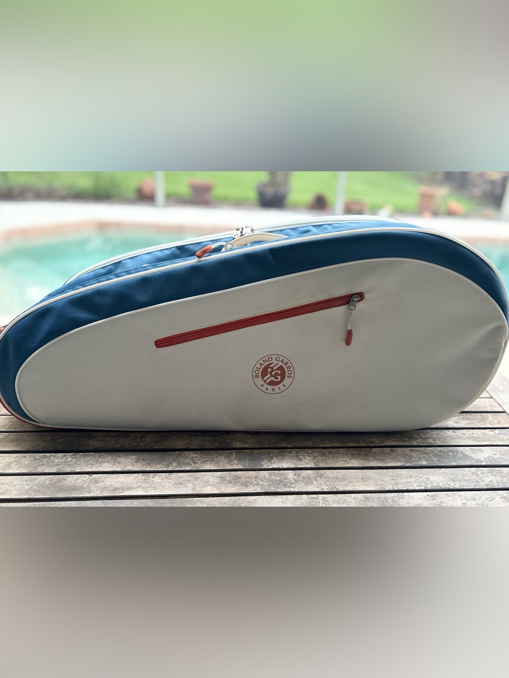 Wilson tennis Roland Garrod French Open racket bag